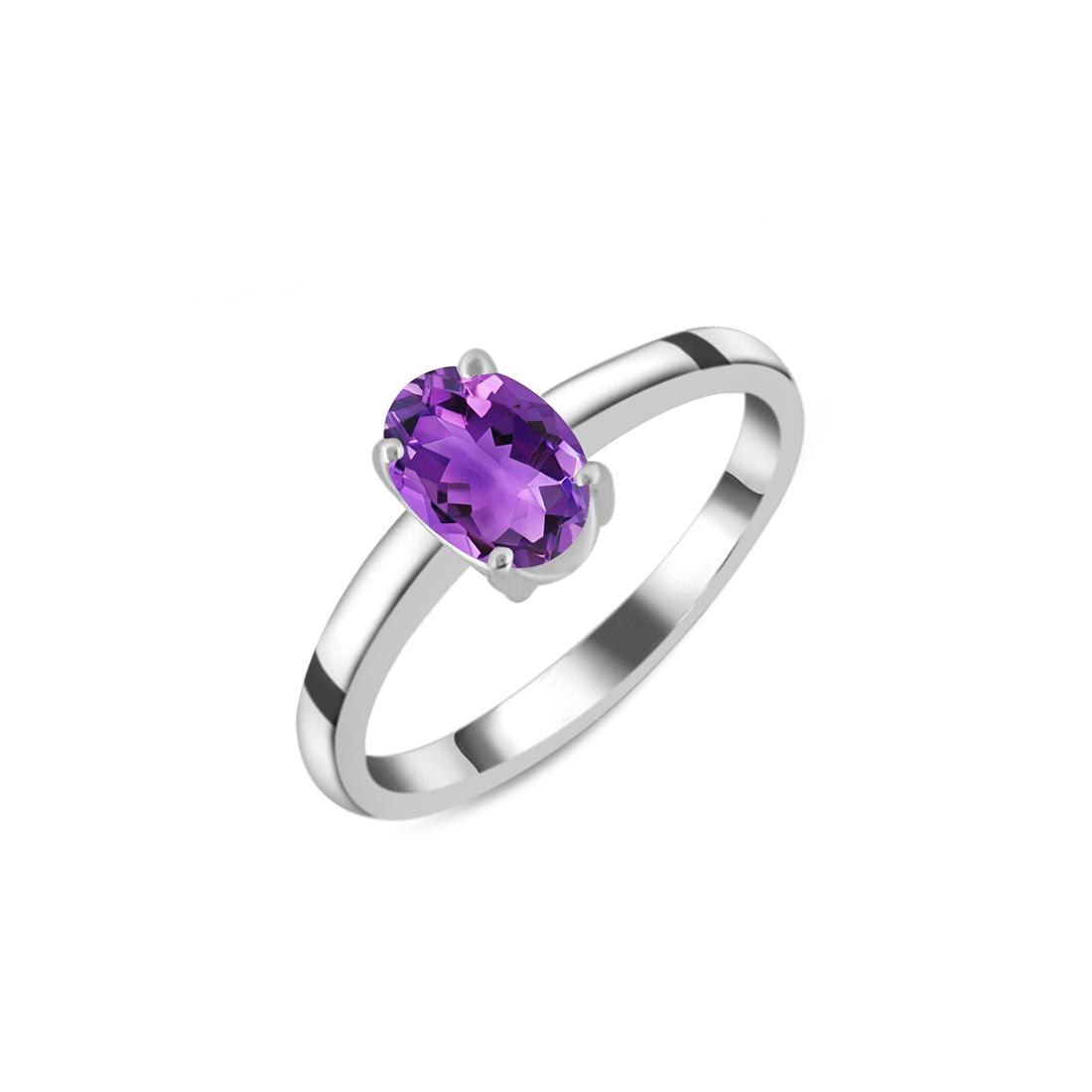 Amethyst Ring-(AMT-SR-242.)